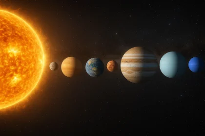 Planetenparade 2025 Merkur, Venus & mehr am Himmel