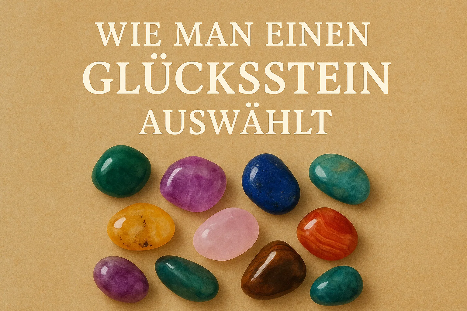 Talisman-Steine nach Sternzeichen und Geburtsdatum wählen