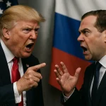 Donald Trump, Dmitri Medwedew, Warnung an Russland, Truth Social, US-Präsident Statement