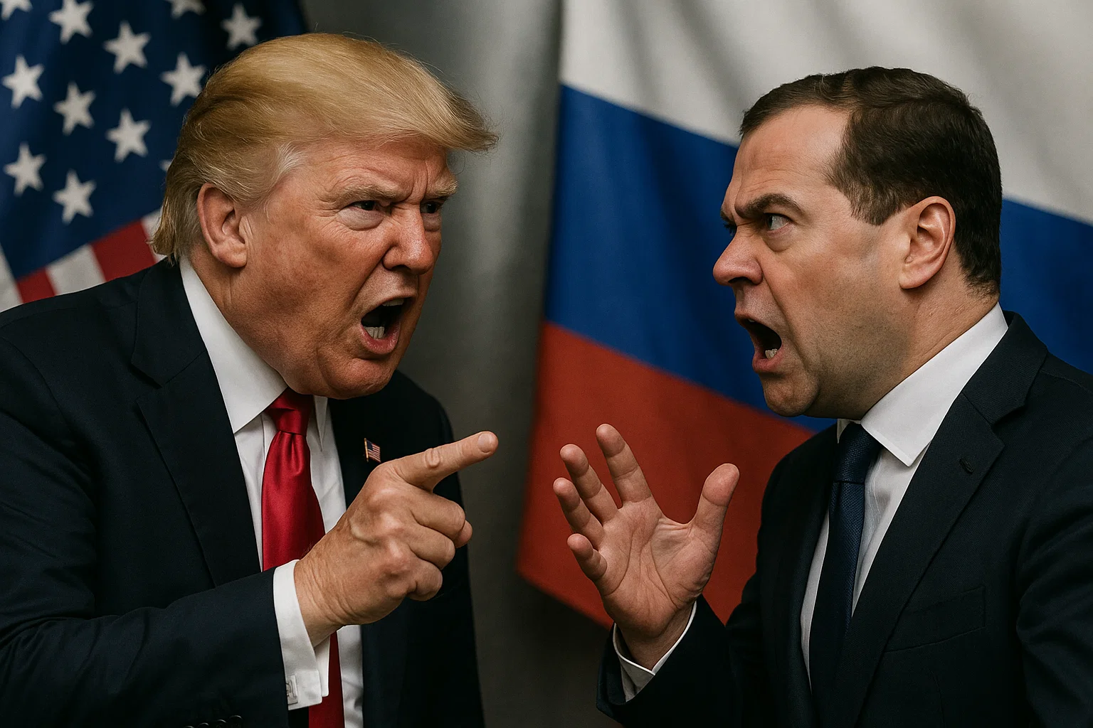 Was Donald Trump über Dmitri Medwedew sagte und welche Drohung er äußerte