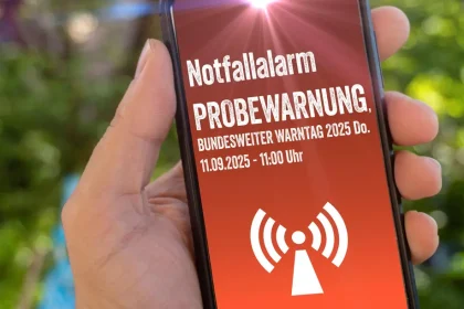 Deutschland testet am Warntag 2025 seine Warnsysteme: Sirenen, Mobilfunkmeldungen, Radio und TV werden bundesweit zur Überprüfung ausgelöst.