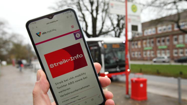 HVV-Streik vom 17. bis 19. Februar: Diese Linien könnten betroffen sein. Bus- und Bahnverkehr eingeschränkt