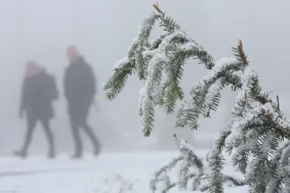 Schneefront aus Westen: Glättegefahr am Montag in Deutschland