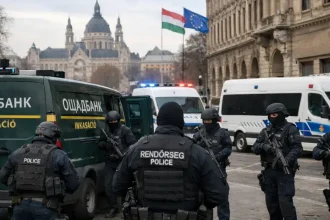 Zwischenfall in Budapest: Sieben Mitarbeiter einer ukrainischen Bank verschwunden nach Stopp von Geldtransportern