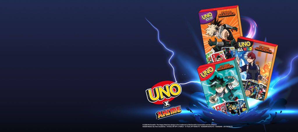 UNO Flip Boruto im McDonald’s Happy Meal: Was das Spiel ist und wie man es spielt