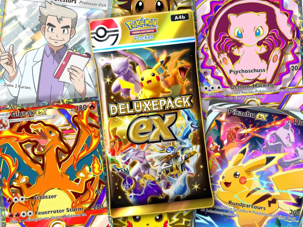 Pokémon Sammelkartenspiel Pocket 2026: Mega-Schillern, Gameplay und Download erklärt