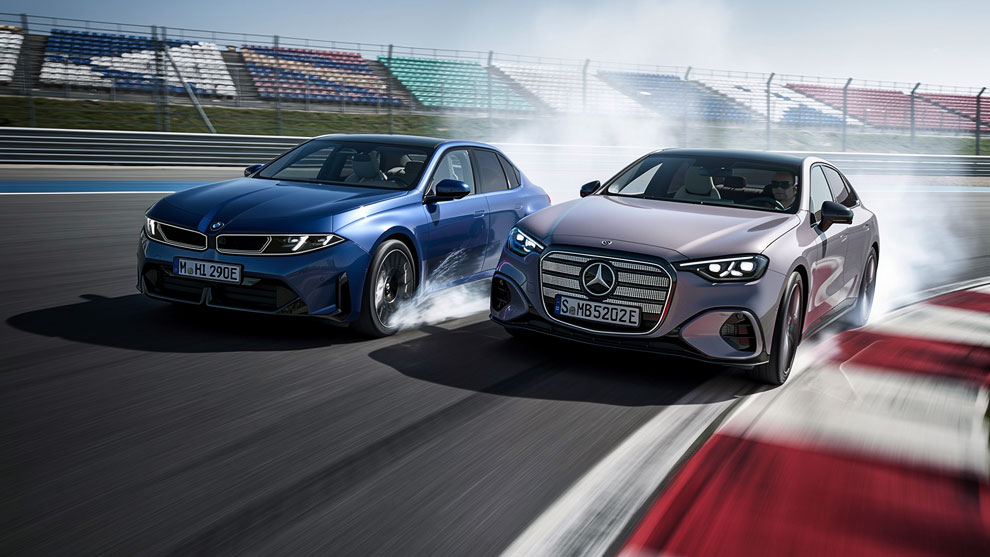 Mercedes oder BMW: Welches Elektroauto gewinnt das Mittelklasse-Duell