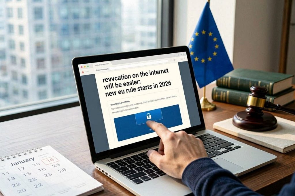 Widerruf im Internet wird einfacher: Neue EU-Regel startet 2026