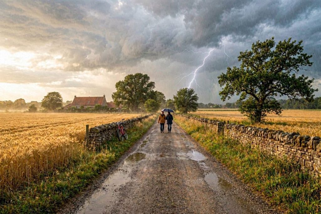 DWD meldet Wetterumschwung: Wo Gewitter und Starkregen erwartet werden in Deutschland
