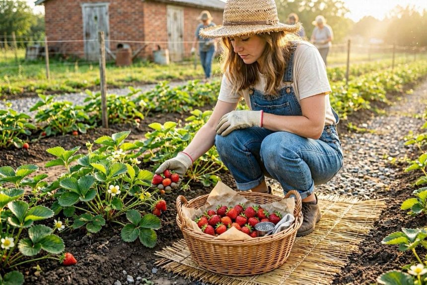 Wo gibt es frische Erdbeeren in Hessen? Die besten Selbstpflück-Felder