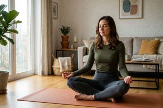 Yoga zu Hause für Anfänger: Übungen, Matte und Tipps für den Einstieg