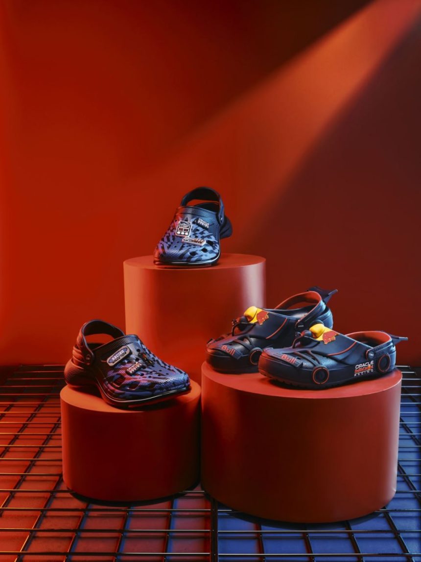 Crocs und Red Bull Racing präsentieren verrückte Formel-1-Clogs: Preis und Verkaufsstart in Deutschland