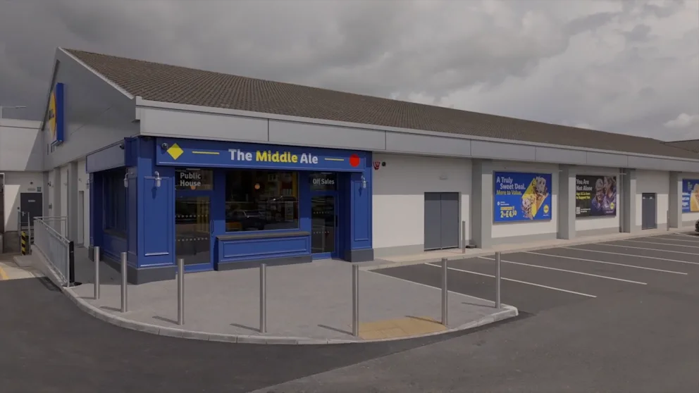 Wegen strenger Alkoholgesetze: Warum Lidl in Nordirland plötzlich einen Pub eröffnet hat