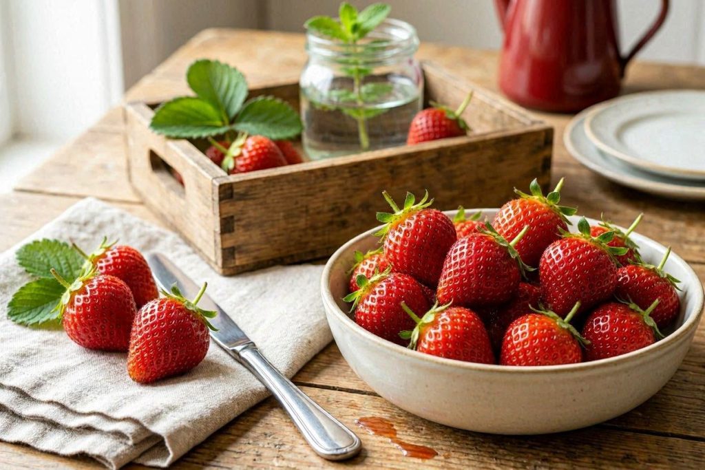 Erdbeeren: Wie man Nitrate erkennt und auf Sicherheit achtet