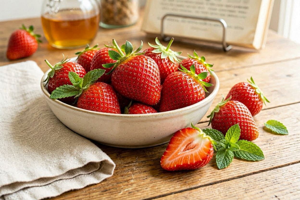 Erdbeeren: Wie man Nitrate erkennt und auf Sicherheit achtet