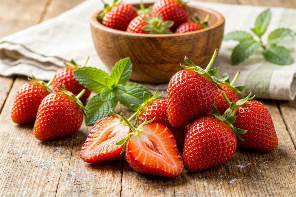 Erdbeeren: Wie man Nitrate erkennt und auf Sicherheit achtet