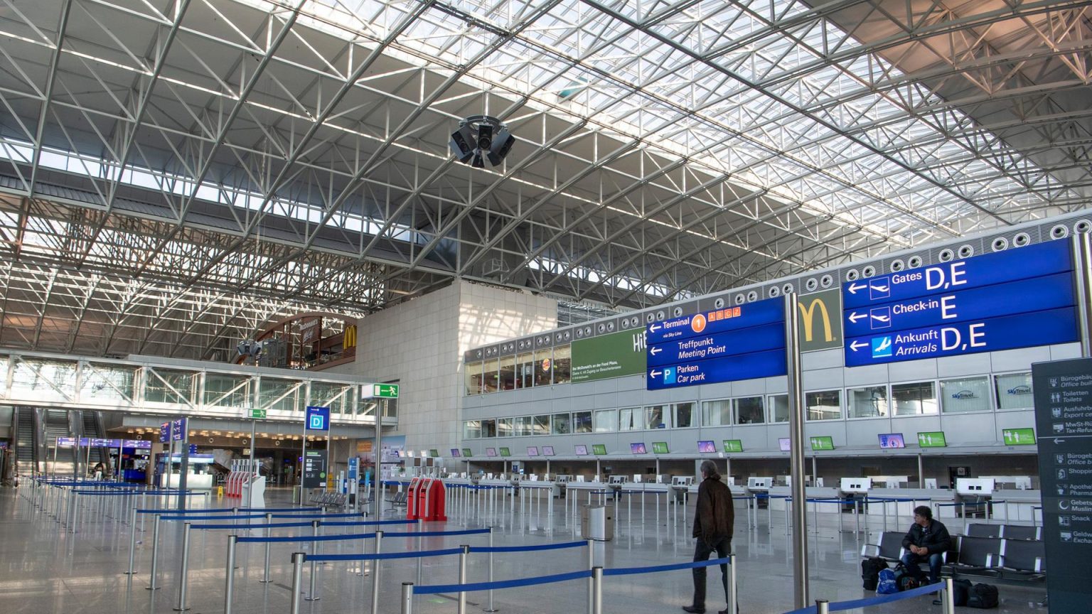 Grundlegende Sanierung am Flughafen Frankfurt – Terminal 2 dicht