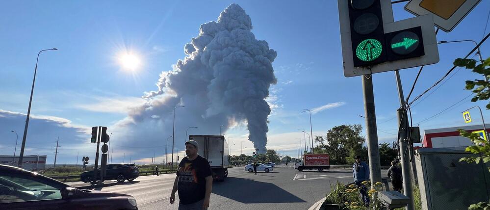 Angriff auf Wildberries in St. Petersburg in Russland: Augenzeuge berichtet über Folgen