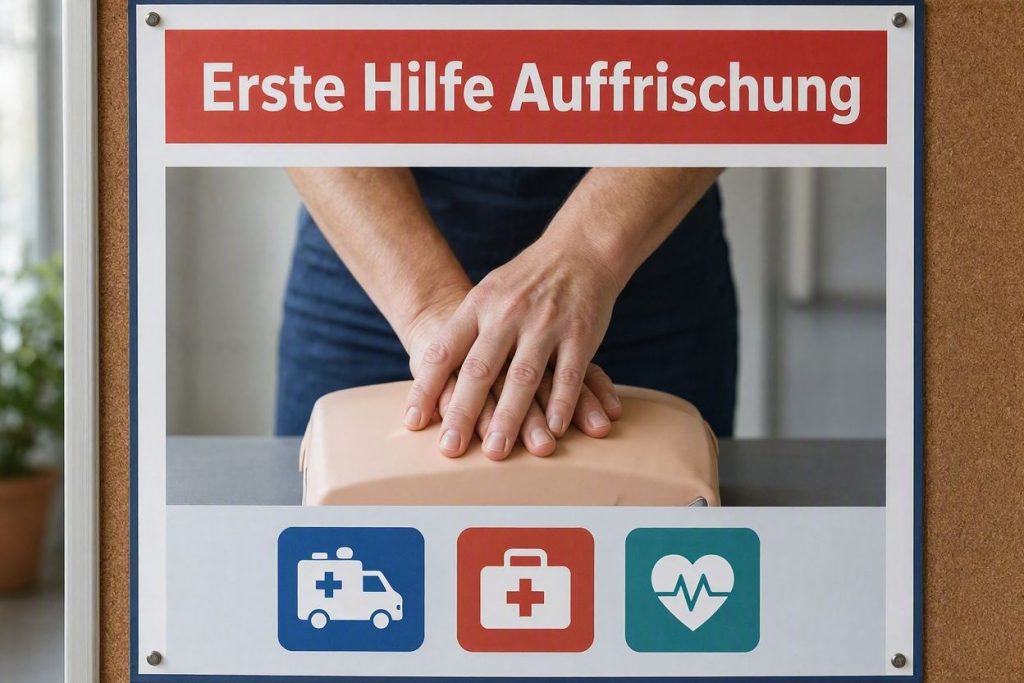 Erste Hilfe Auffrischung 2026: Pflicht für Arbeitgeber?
