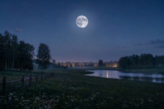 Vollmond am 28. August: Wo er in Deutschland am besten zu sehen ist