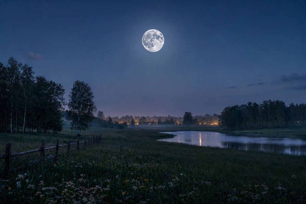 Vollmond am 28. August: Wo er in Deutschland am besten zu sehen ist