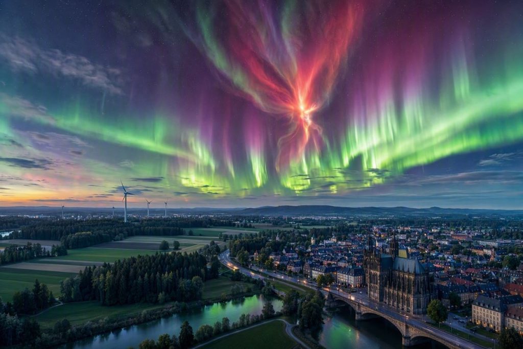 Sonnensturm über Deutschland: Ursache, Folgen und wo Polarlichter sichtbar werden