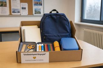 Schulbedarfspaket Bürgergeld 2026: 195 Euro pro Kind