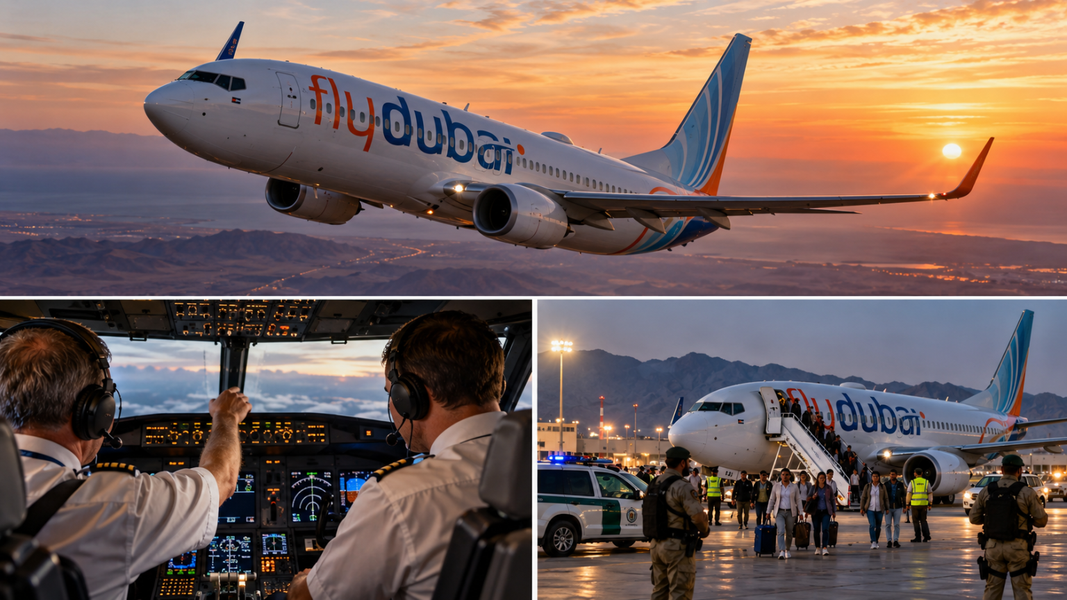 Prügel im Cockpit: Was geschah auf dem Flydubai-Flug FZ1073?