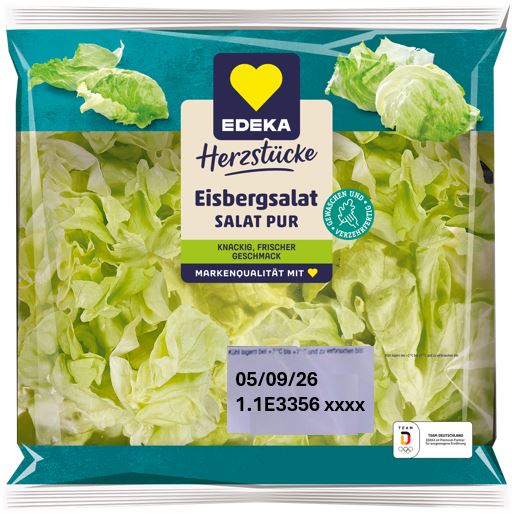 Edeka ruft Eisbergsalat zurück: Salmonellen-Verdacht bei „Herzstücke“