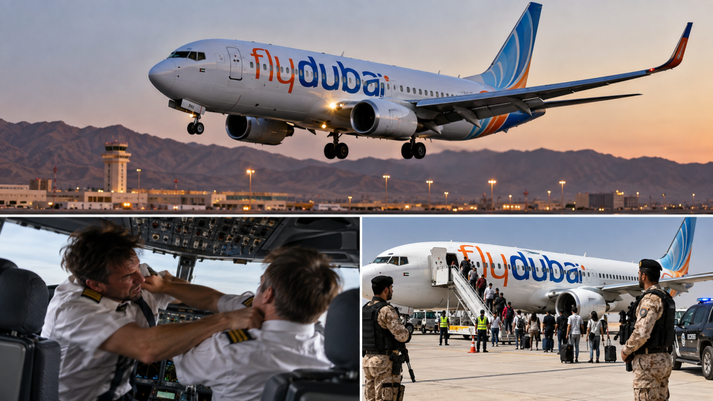 Prügel im Cockpit: Was geschah auf dem Flydubai-Flug FZ1073?