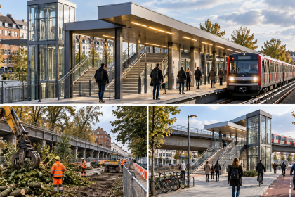 Neue U-Bahn-Station in Hamburg: Wo kann man bald umsteigen?