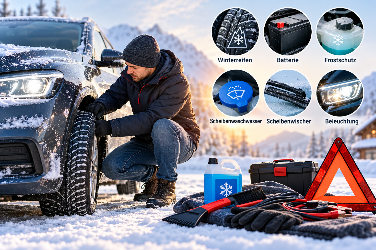Auto winterfest machen 2026: Checkliste in 12 Schritten