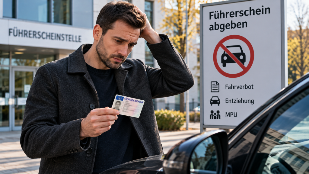 Führerschein abgeben 2026 – Dauer, Rückgabe und MPU