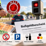 Bußgeldkatalog 2026: alle Strafen im Überblick