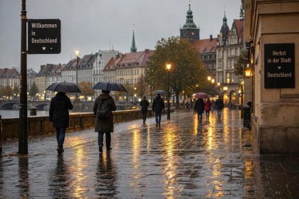 Wetter in Deutschland kippt: Kälte, Regen und erster Schnee in den Bergen