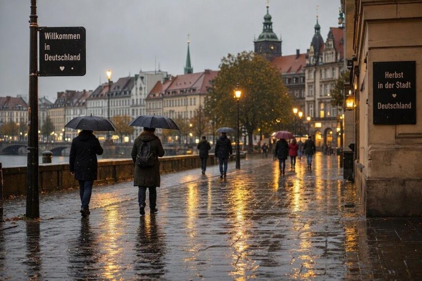 Wetter in Deutschland kippt: Kälte, Regen und erster Schnee in den Bergen