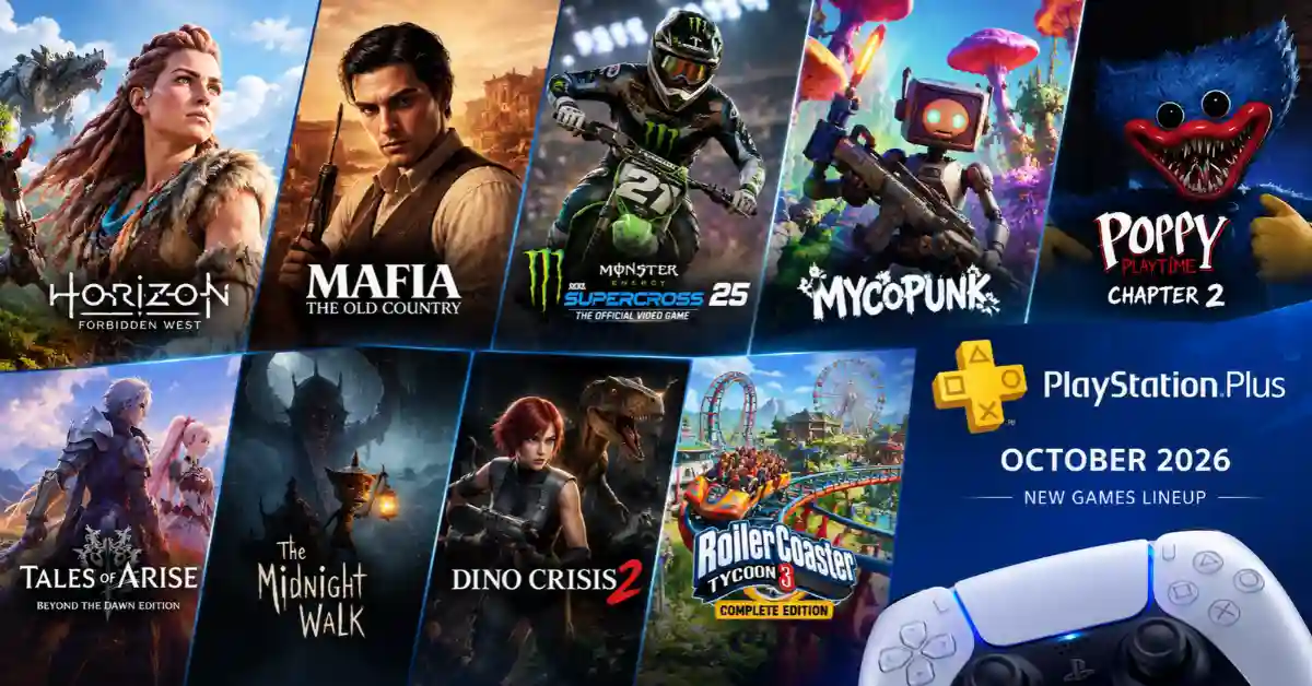 PlayStation Plus Oktober 2026: Diese neuen Spiele kommen in den Katalog