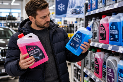 Frostschutz Auto 2026: prüfen und nachfüllen